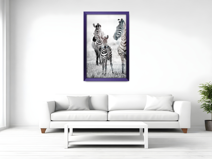 26 x 18 Inch / ( 66.04 x 45.72 CM )  |  Art Frames - MDF
 -  [ Purple ]