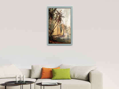 26 x 18 Inch / ( 66.04 x 45.72 CM )  |  Frames - MDF
 -  [ Silver ]