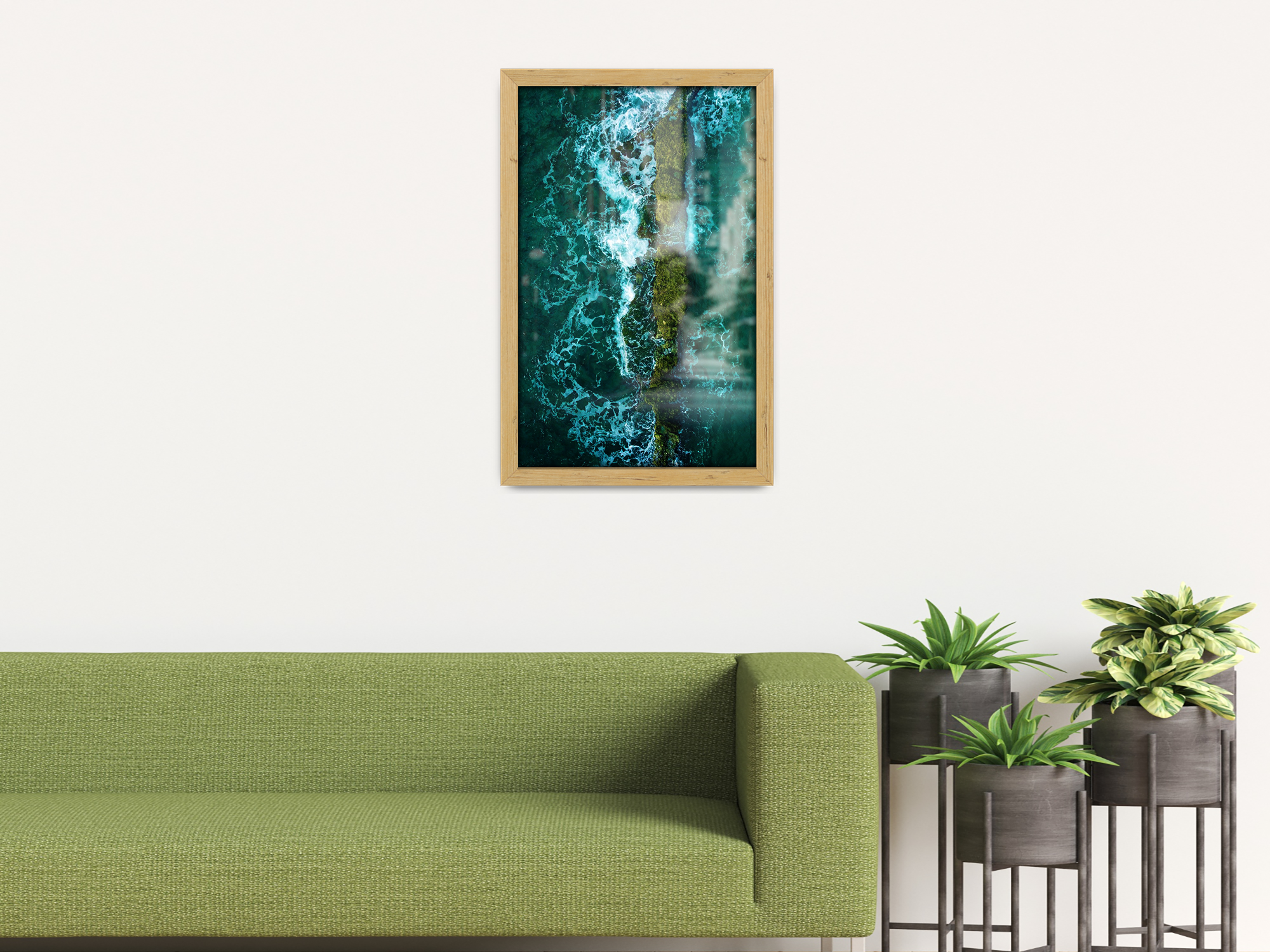 27 x 19 Inch / ( 68.58 x 48.26 CM )  |  Picture Frames - MDF
 -  [ Pine ]