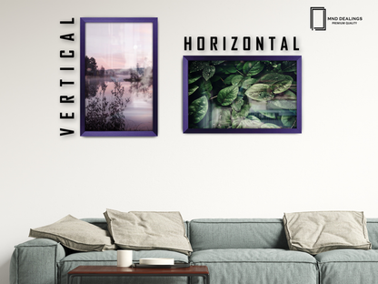 27 x 19 Inch / ( 68.58 x 48.26 CM )  |  Certificate Frames - MDF
 -  [ Purple ]