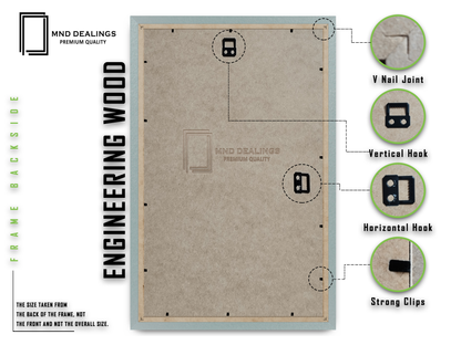 27 x 19 Inch / ( 68.58 x 48.26 CM ) Display Frame - MDF