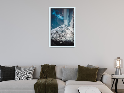 27 x 19 Inch / ( 68.58 x 48.26 CM )  |  Frames - MDF
 -  [ White ]