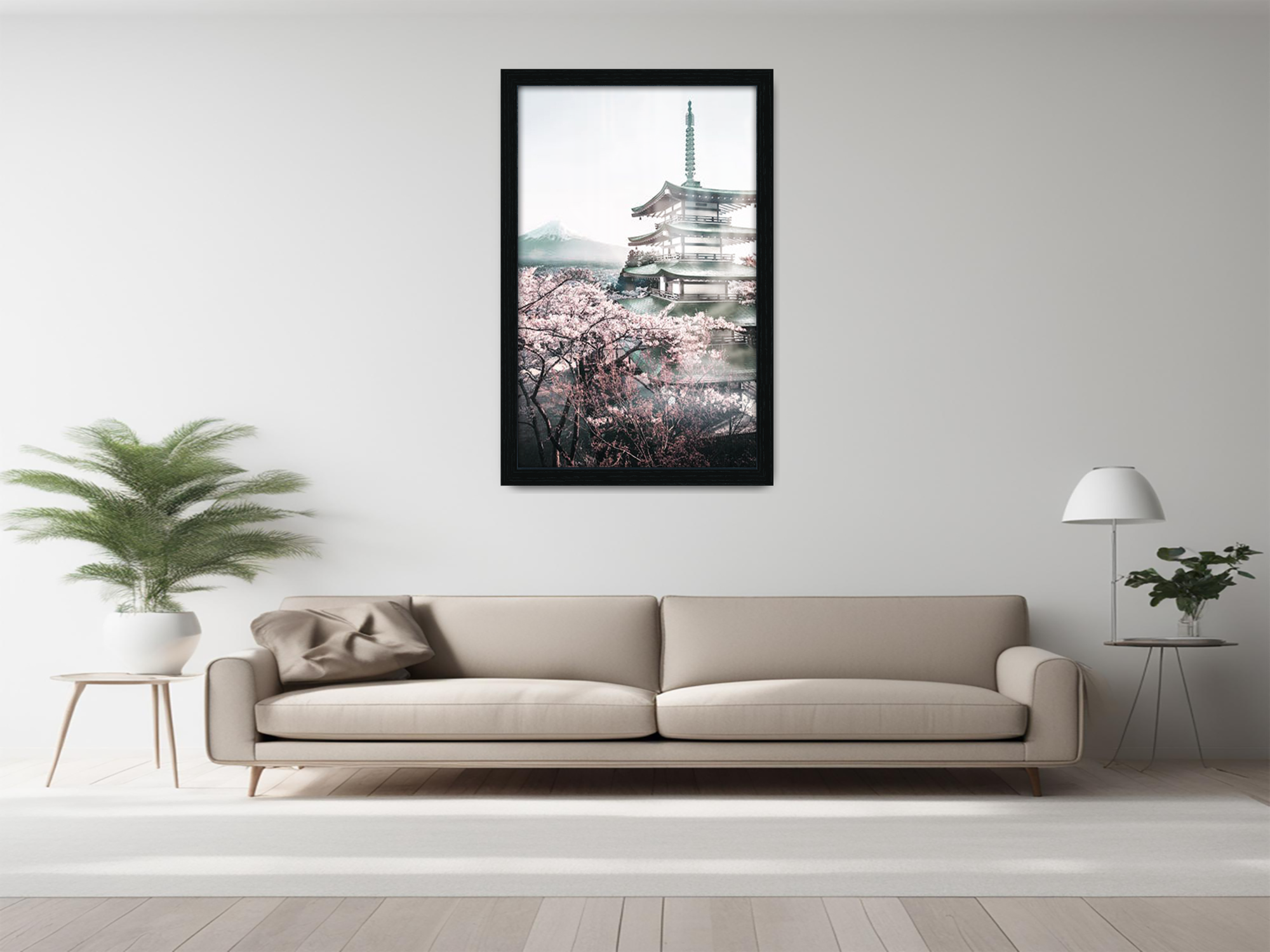 27 x 20 Inch / ( 68.58 x 50.80 CM )  |  Frames - MDF
 -  [ Black ]