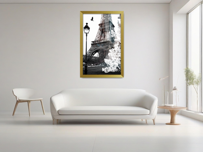 27 x 20 Inch / ( 68.58 x 50.80 CM )  |  Frames - MDF
 -  [ Gold ]