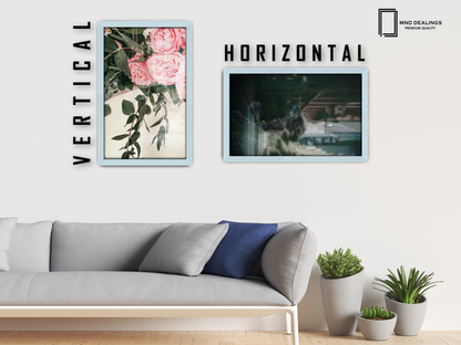 27 x 20 Inch / ( 68.58 x 50.80 CM )  |  Art Frames - MDF
 -  [ Light Grey ]