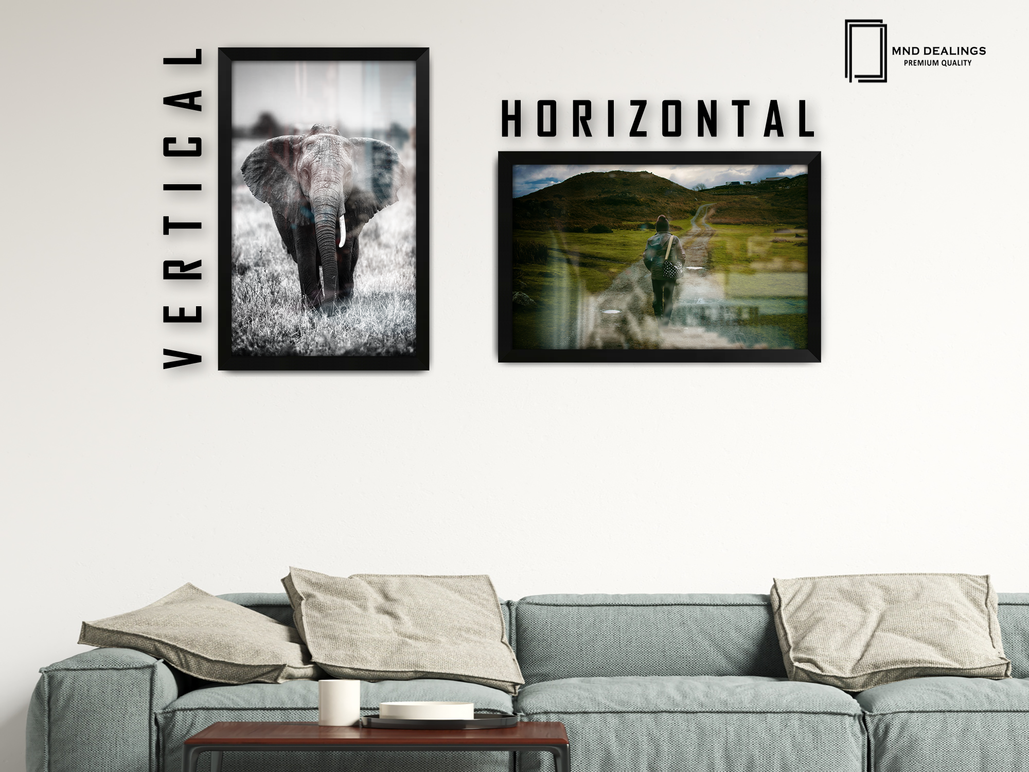 27 x 20 Inch / ( 68.58 x 50.80 CM )  |  Certificate Frames - MDF
 -  [ Matt Black ]