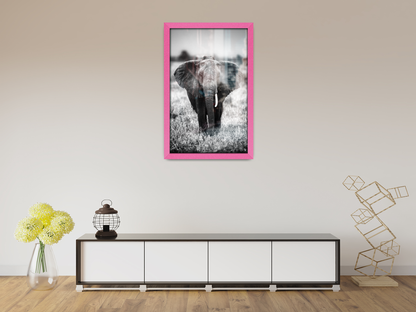 27 x 20 Inch / ( 68.58 x 50.80 CM )  |  Certificate Frames - MDF
 -  [ Pink ]