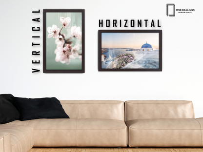 28 x 20 Inch / ( 71.12 x 50.80 CM )  |  Art Frames - MDF
 -  [ Mahogany ]