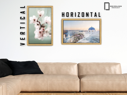 28 x 20 Inch / ( 71.12 x 50.80 CM )  |  Frames - MDF
 -  [ Pine ]