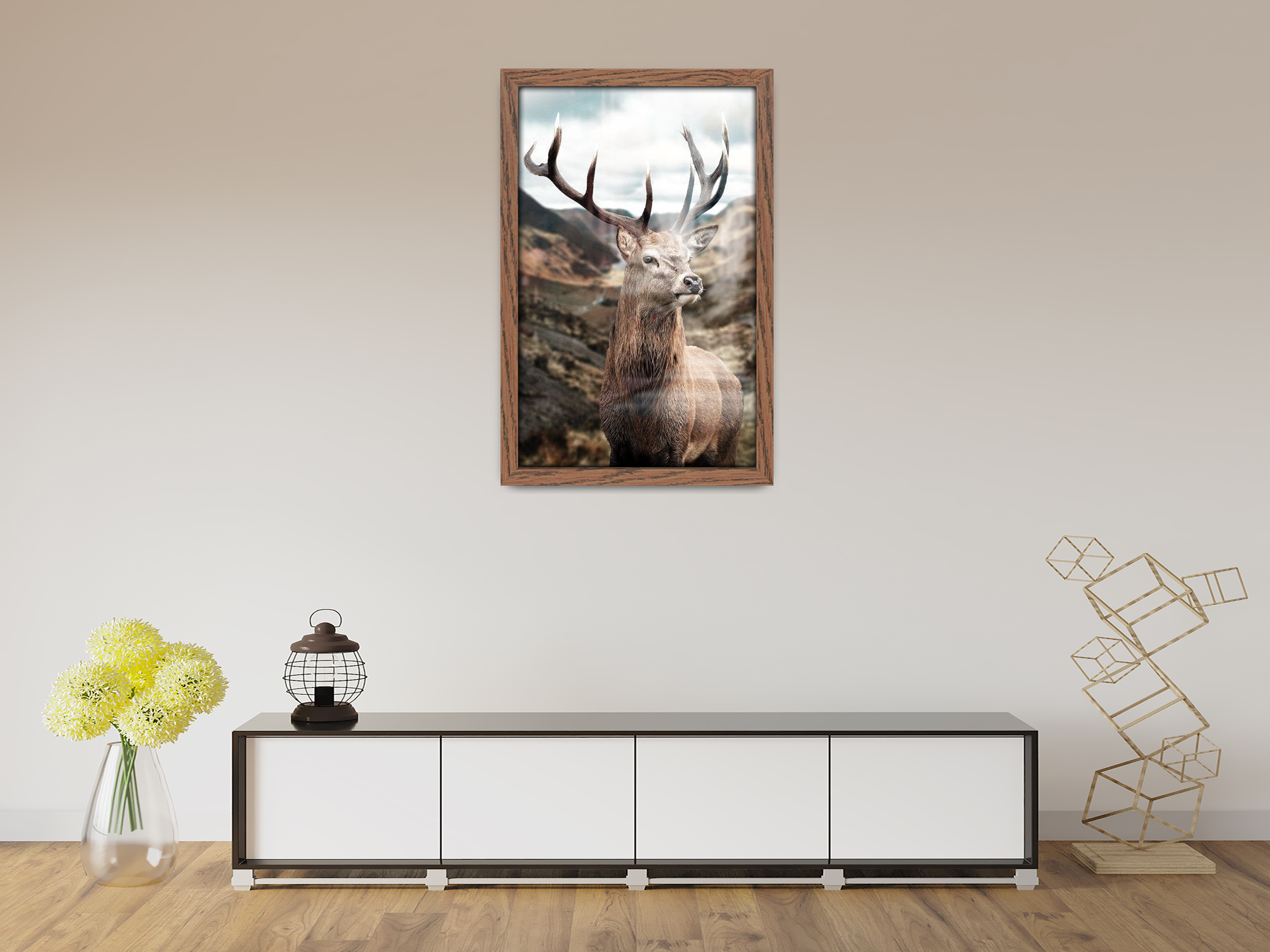 28 x 22 Inch / ( 71.12 x 55.88 CM )  |  Picture Frames - MDF
 -  [ Dark Oak ]