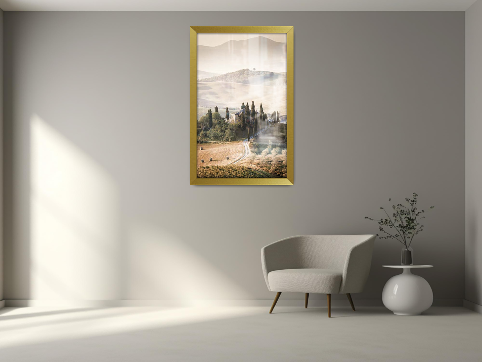 28 x 22 Inch / ( 71.12 x 55.88 CM )  |  Photo Frames - MDF
 -  [ Gold ]