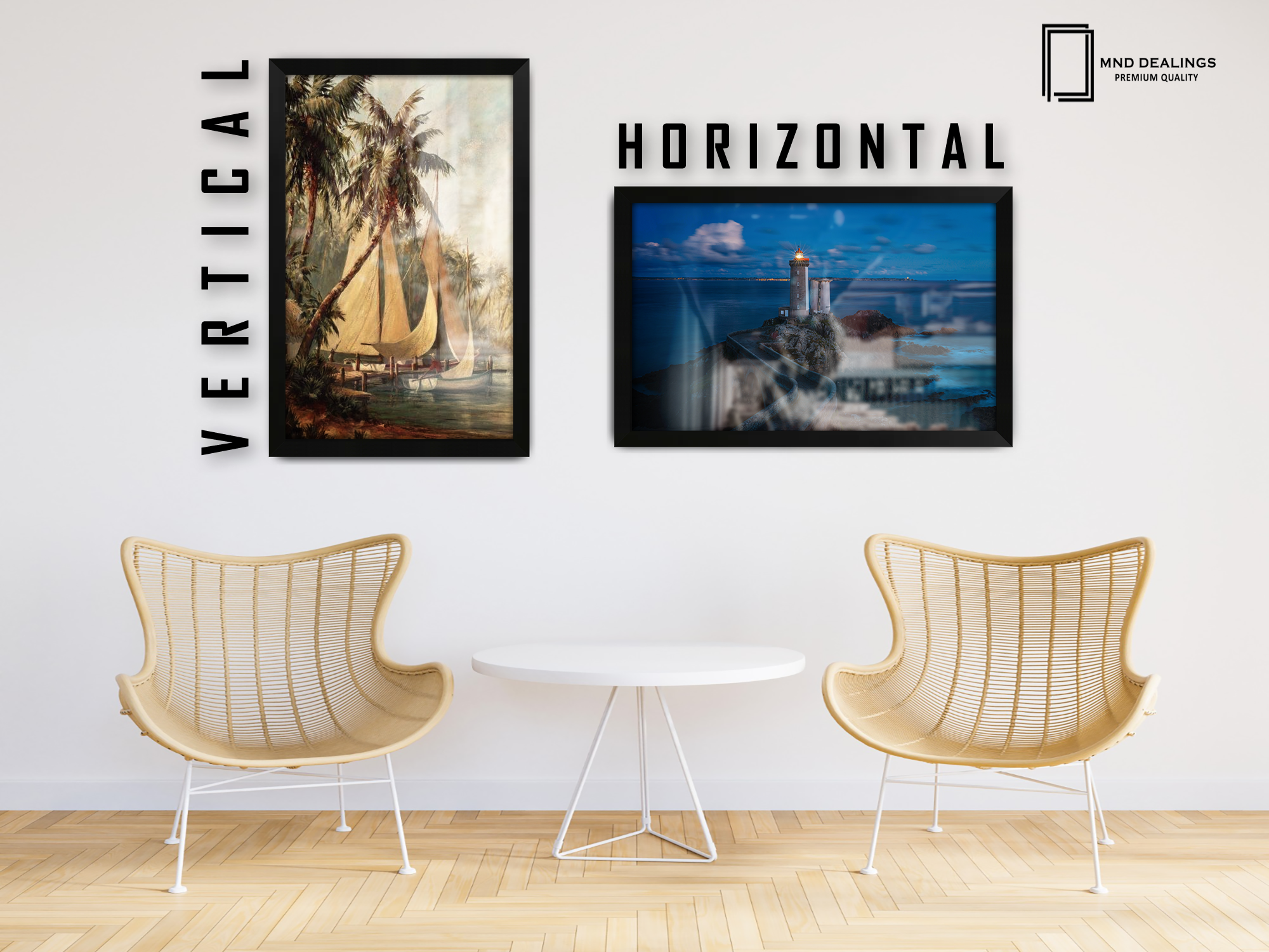 28 x 22 Inch / ( 71.12 x 55.88 CM )  |  Frames - MDF
 -  [ Matt Black ]