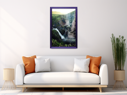 28 x 22 Inch / ( 71.12 x 55.88 CM )  |  Frames - MDF
 -  [ Purple ]