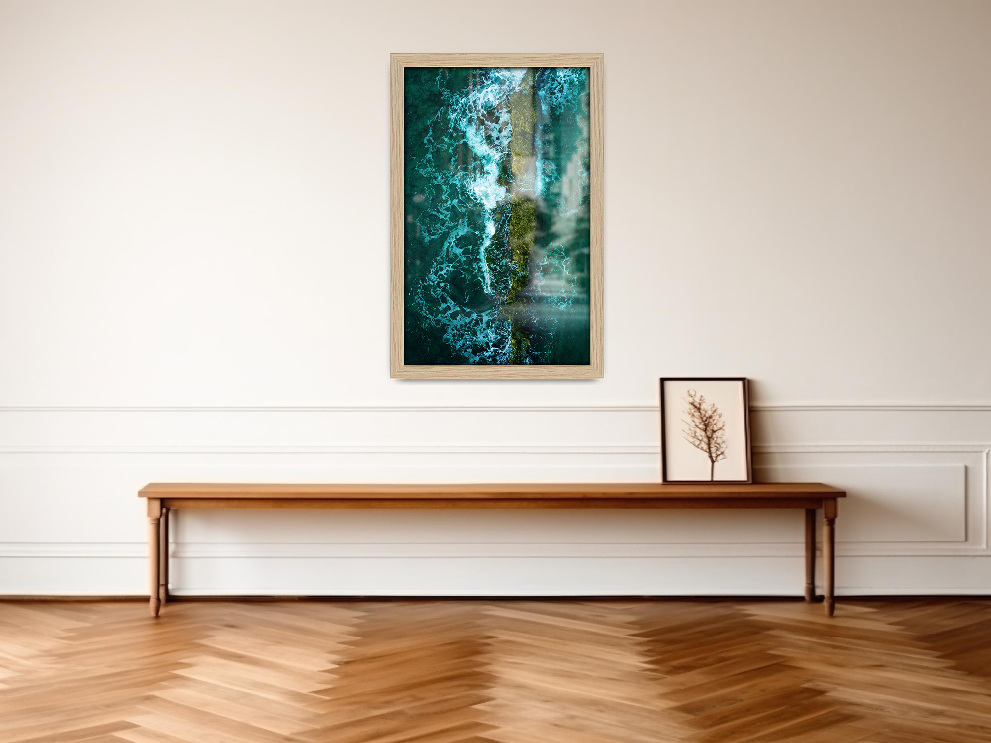30 x 20 Inch / ( 76.20 x 50.80 CM )  |  Frames - MDF
 -  [ Oak ]
