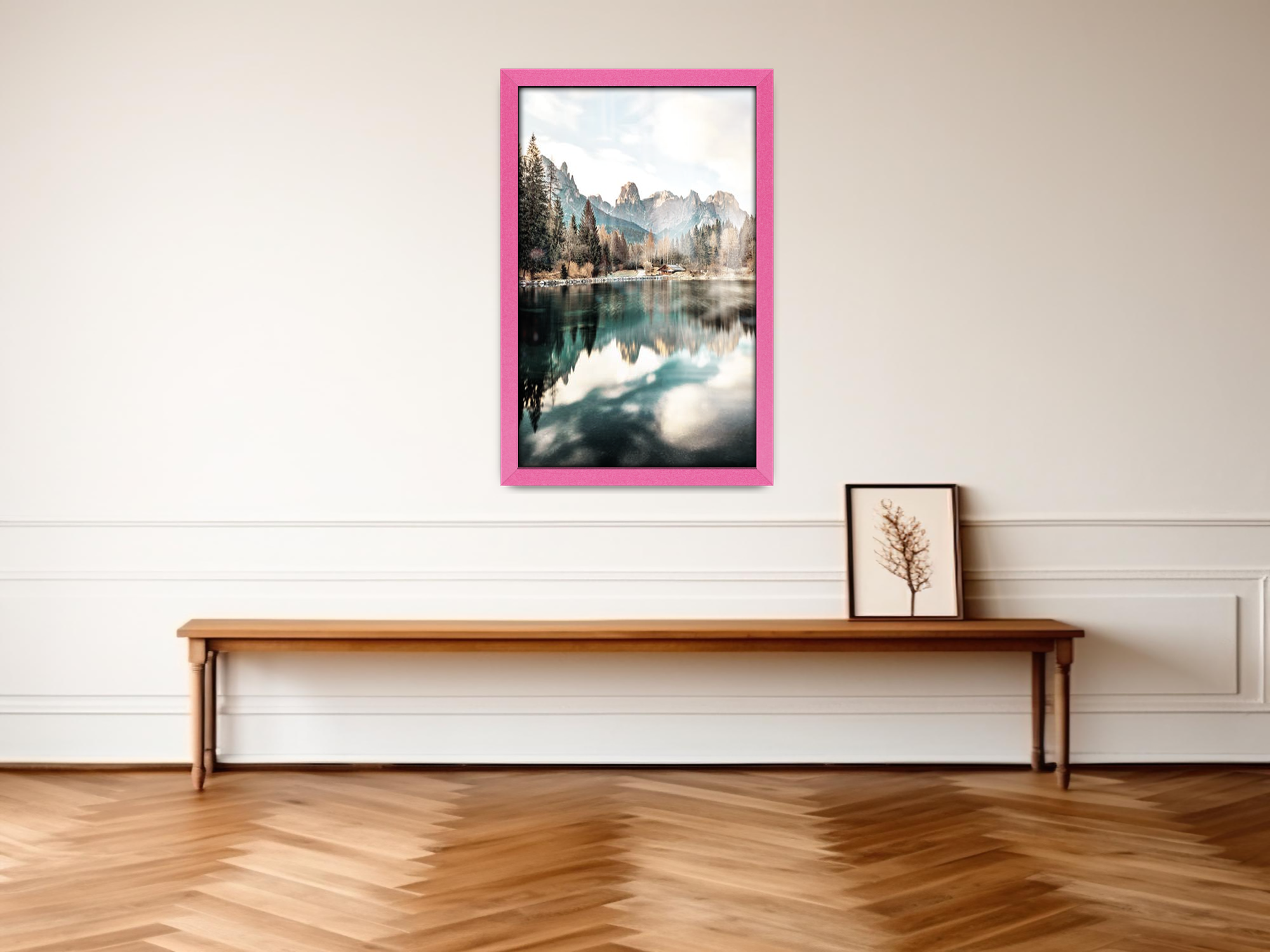 30 x 20 Inch / ( 76.20 x 50.80 CM )  |  Art Frames - MDF
 -  [ Pink ]