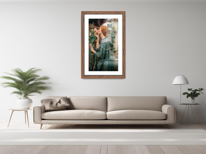 30 x 20 Inch / (76.2 x 50.8 cm ) with A2-(41.90 x 59.40 cm) White Mount Poster Frames - MDF