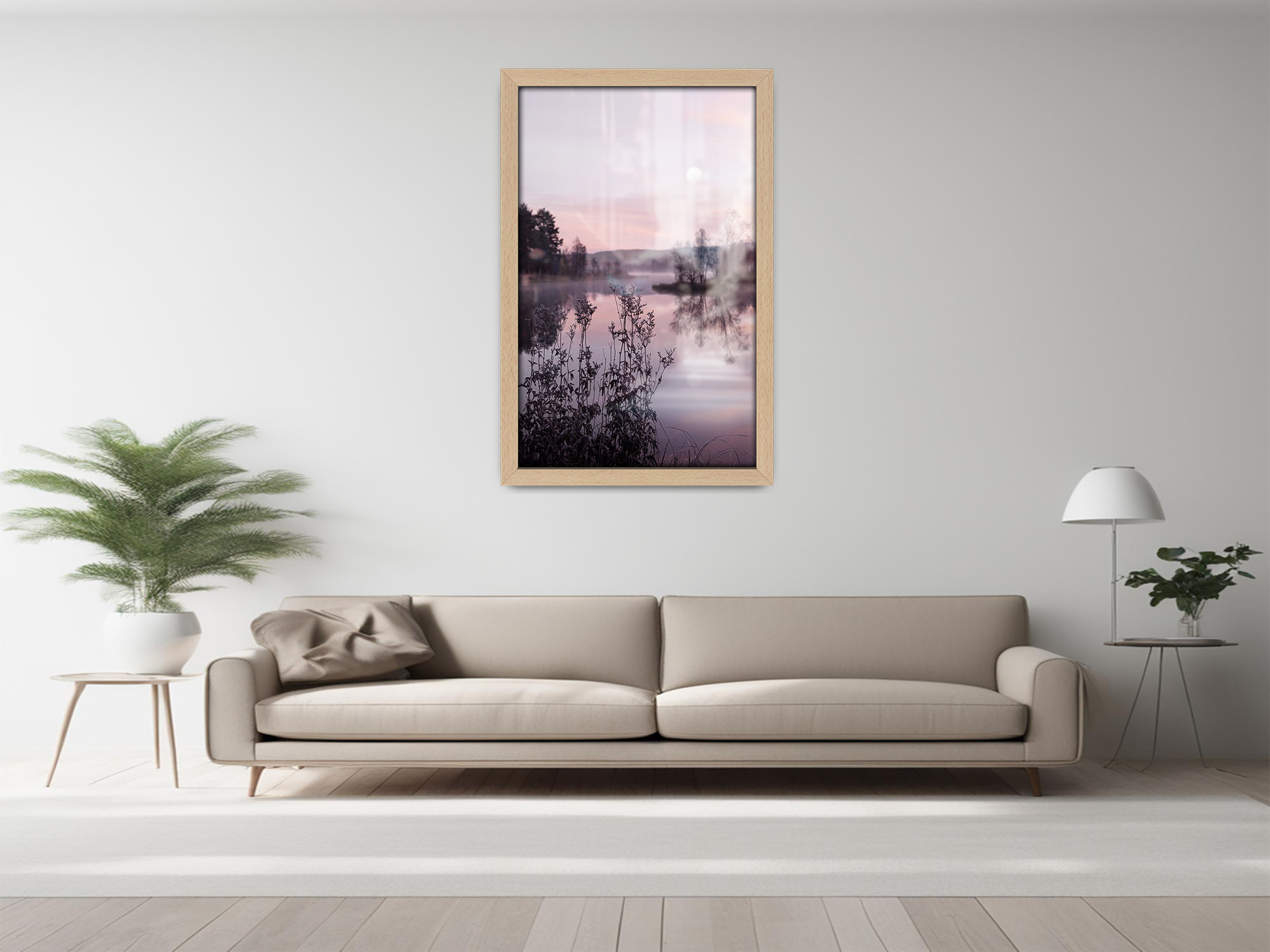 ( 30 x 40 CM ) / 16 x 12 Inch  |  Picture Frames - MDF
 -  [ Beech ]