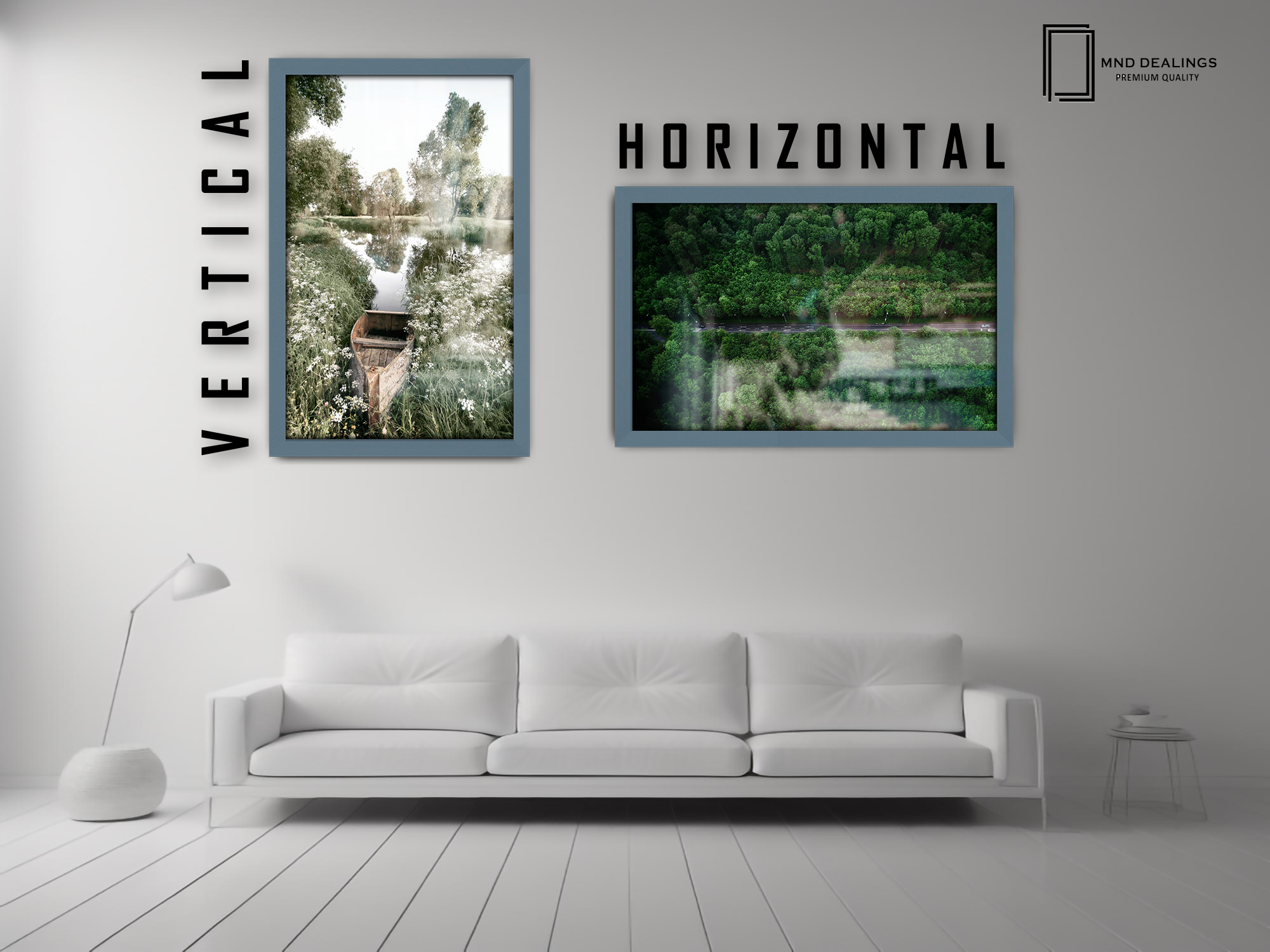 ( 30 x 40 CM ) / 16 x 12 Inch  |  Poster Frames - MDF
 -  [ Dark Grey ]