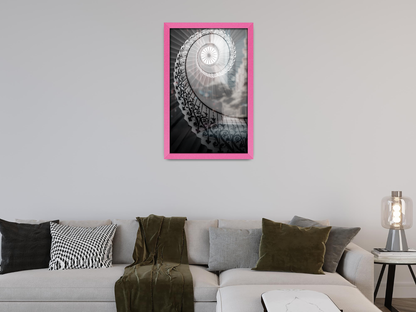 ( 30 x 40 CM ) / 16 x 12 Inch  |  Frames - MDF
 -  [ Pink ]