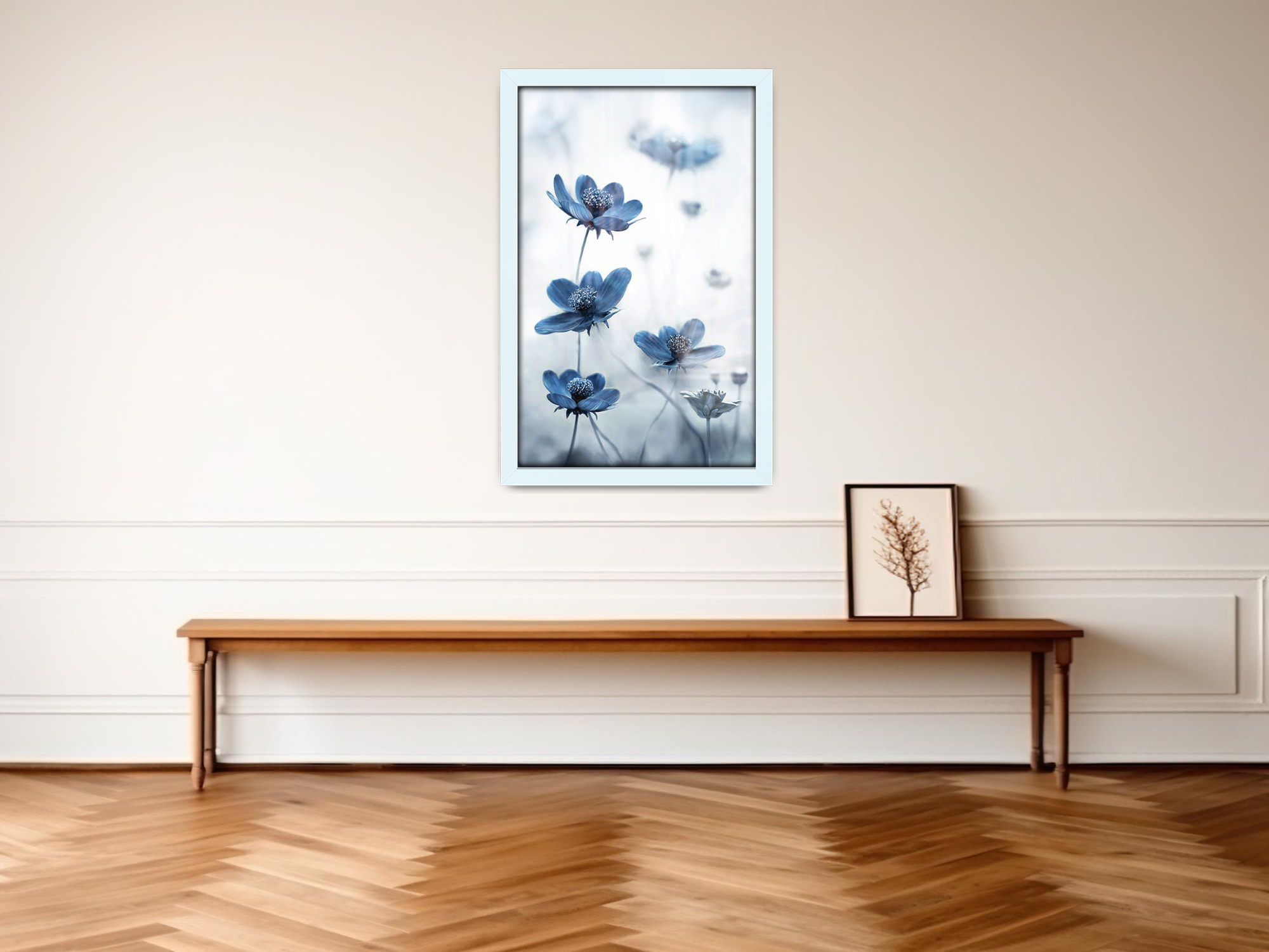 ( 30 x 40 CM ) / 16 x 12 Inch  |  Art Frames - MDF
 -  [ White ]