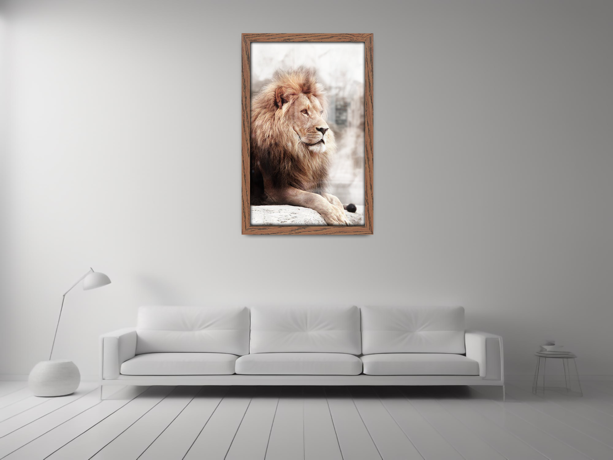 ( 30 x 45 CM ) / 18 x 12 Inch  |  Display Frame - MDF
 -  [ Dark Oak ]