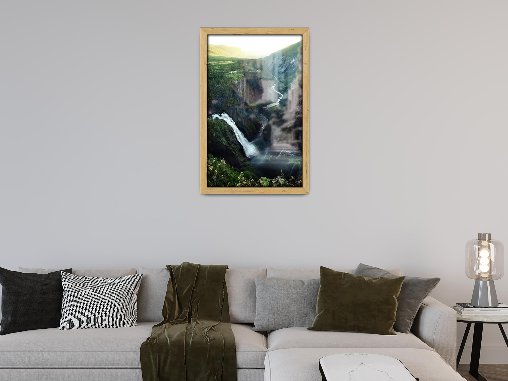 ( 30 x 45 CM ) / 18 x 12 Inch  |  Frames - MDF
 -  [ Pine ]