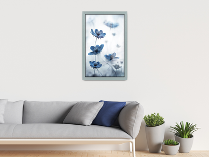 ( 30 x 45 CM ) / 18 x 12 Inch  |  Frames - MDF
 -  [ Silver ]
