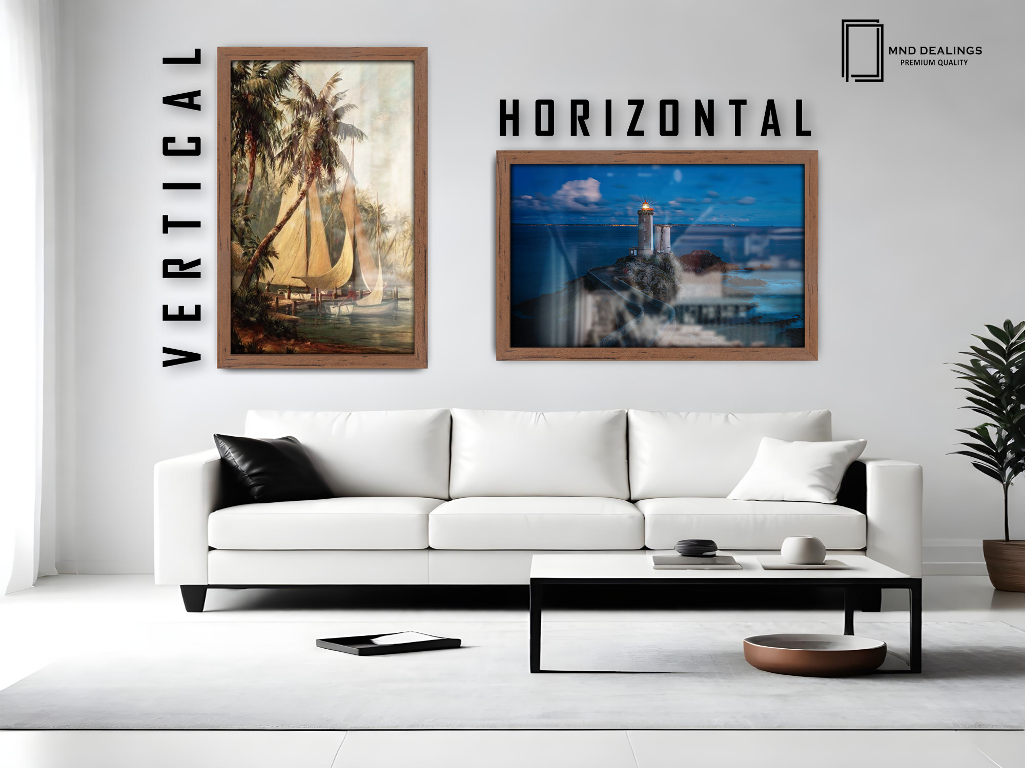 ( 30 x 45 CM ) / 18 x 12 Inch Art Frames - MDF