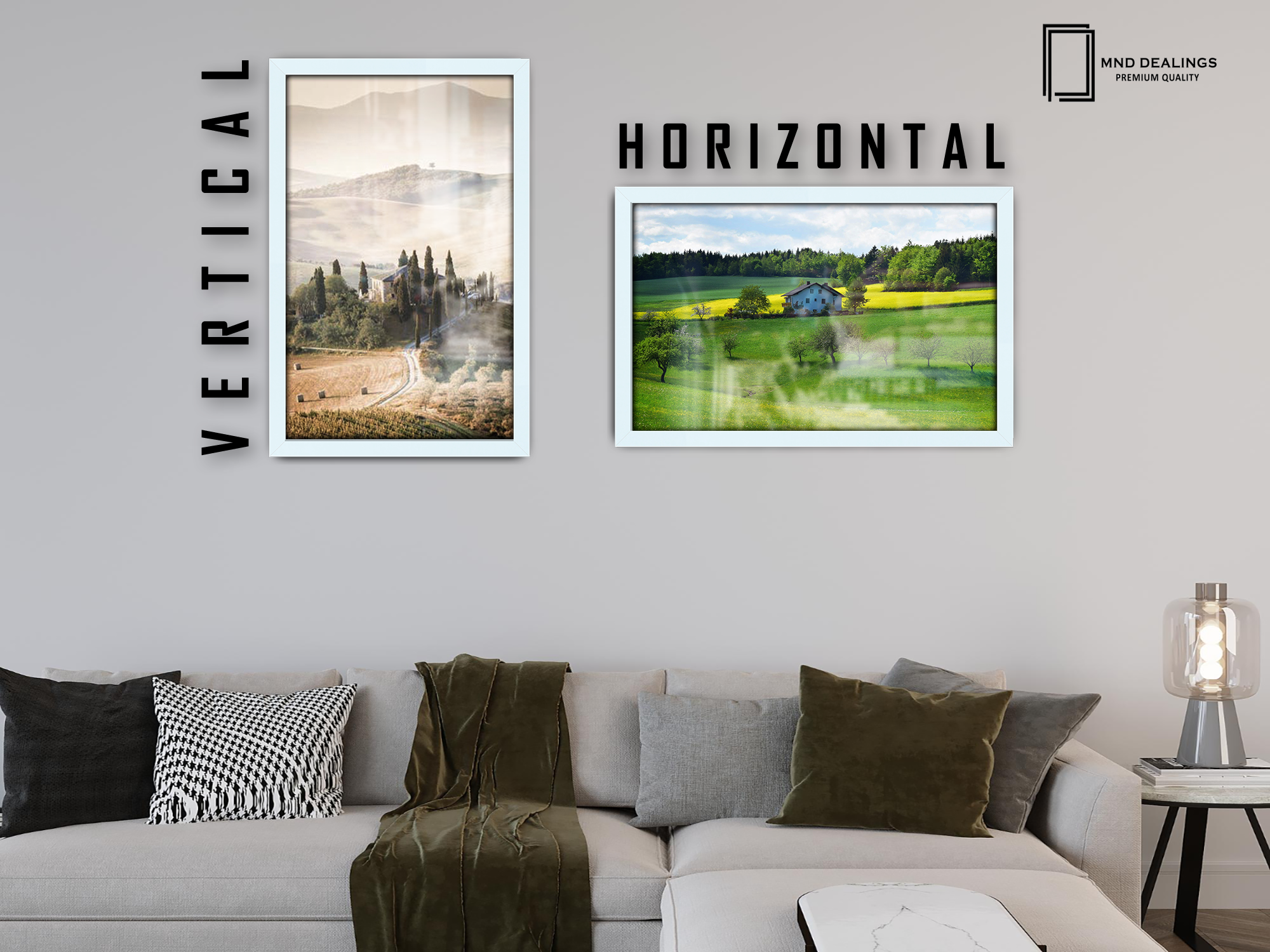 ( 30 x 45 CM ) / 18 x 12 Inch  |  Certificate Frames - MDF
 -  [ White ]