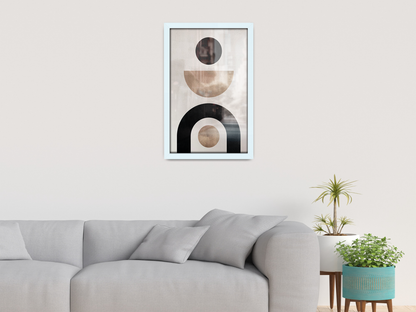 ( 30 x 45 CM ) / 18 x 12 Inch  |  Certificate Frames - MDF
 -  [ White ]