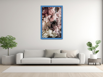 ( 30 x 50 CM ) / 20 x 12 Inch  |  Poster Frames - MDF
 -  [ Blue ]