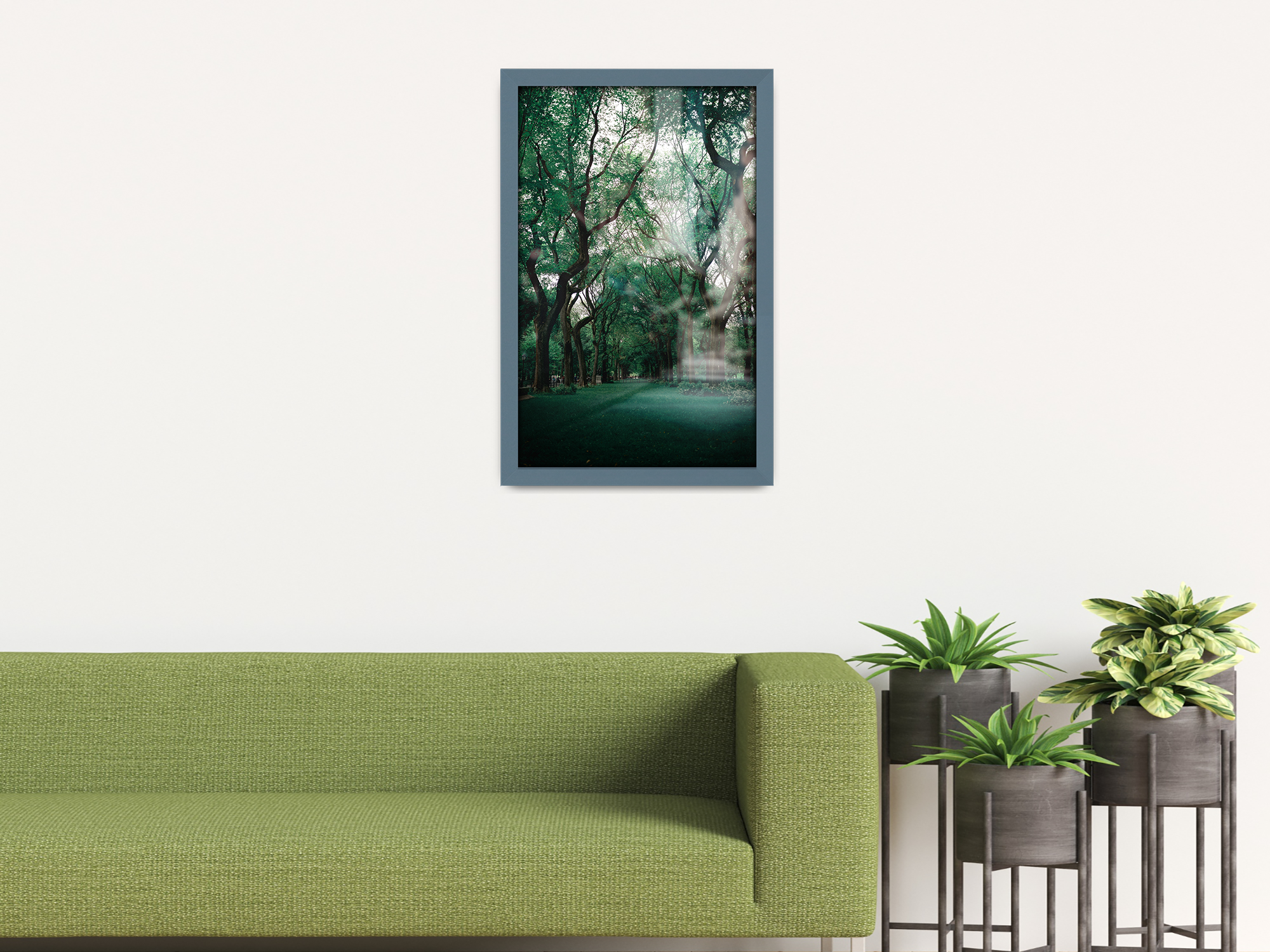 ( 30 x 50 CM ) / 20 x 12 Inch  |  Frames - MDF
 -  [ Dark Grey ]