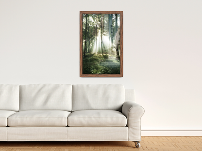 ( 30 x 50 CM ) / 20 x 12 Inch  |  Poster Frames - MDF
 -  [ Dark Oak ]