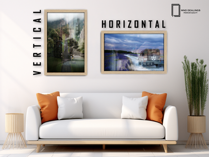 ( 30 x 50 CM ) / 20 x 12 Inch  |  Poster Frames - MDF
 -  [ Oak ]