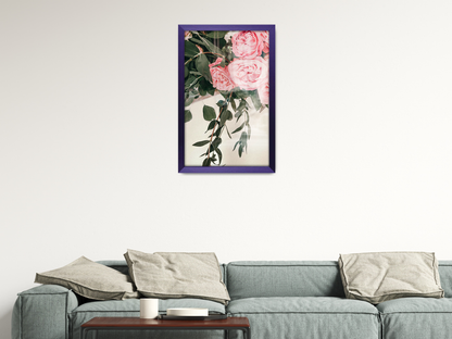 ( 30 x 50 CM ) / 20 x 12 Inch  |  Poster Frames - MDF
 -  [ Purple ]