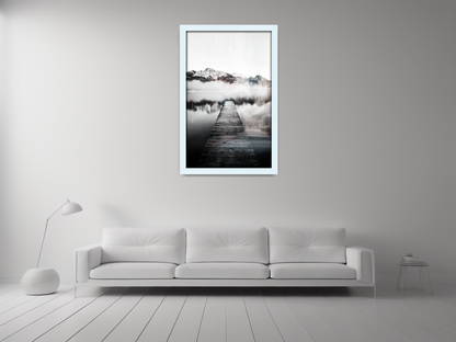 ( 30 x 50 CM ) / 20 x 12 Inch  |  Art Frames - MDF
 -  [ White ]