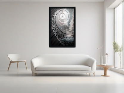 32 x 24 Inch / ( 81.28 x 60.96 CM )  |  Art Frames - MDF
 -  [ Black ]