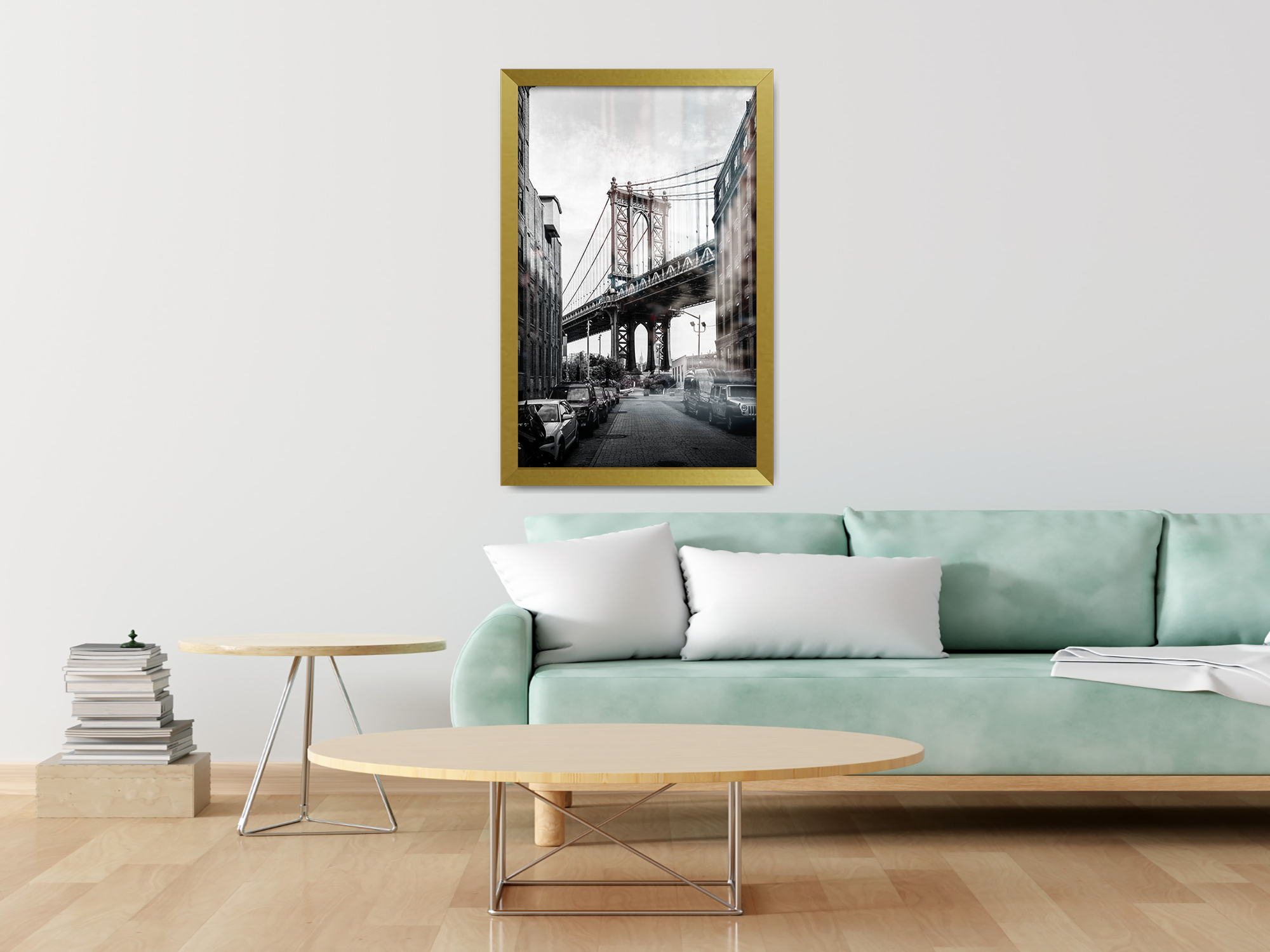 32 x 24 Inch / ( 81.28 x 60.96 CM )  |  Frames - MDF
 -  [ Gold ]