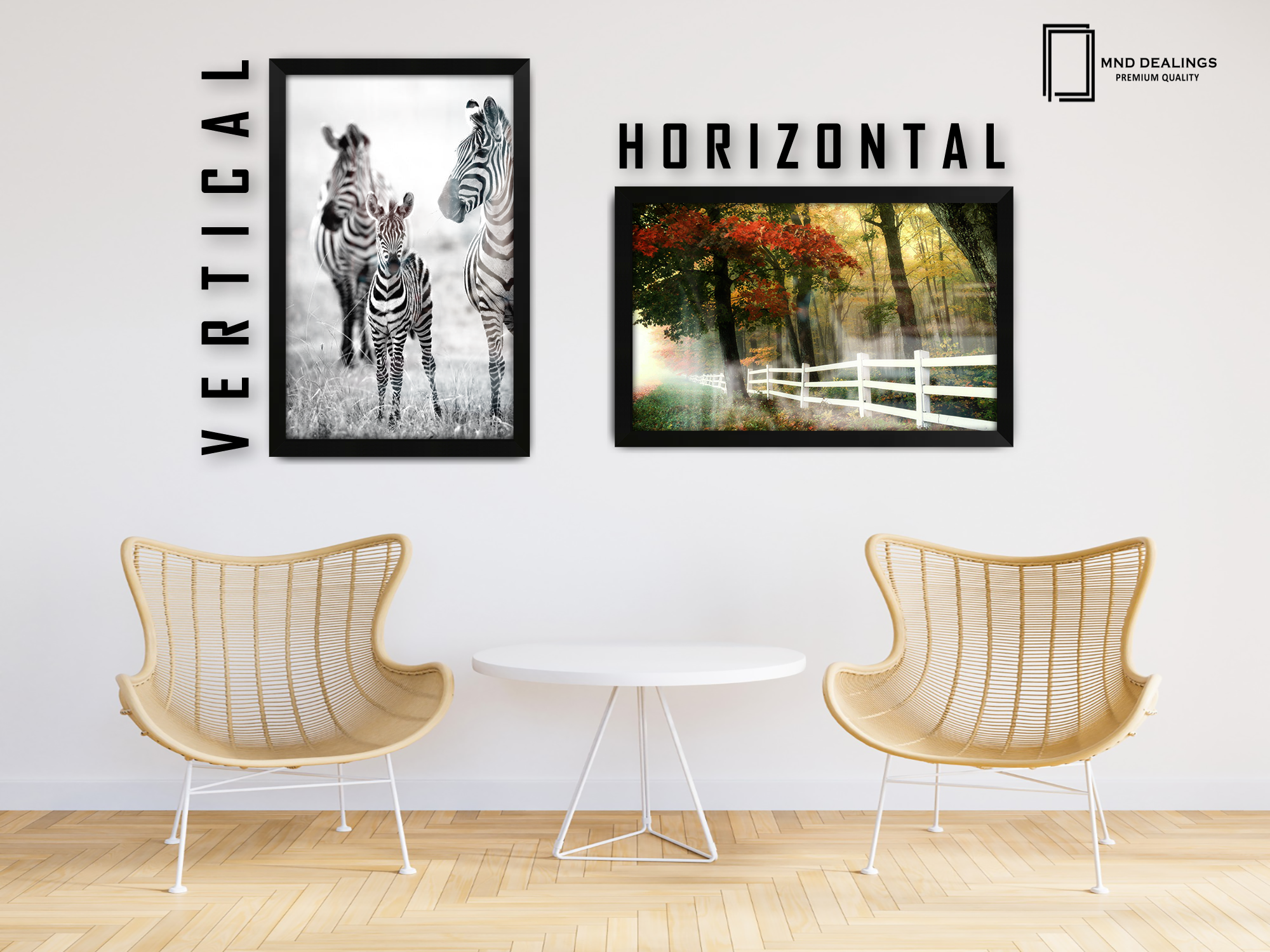 32 x 24 Inch / ( 81.28 x 60.96 CM )  |  Poster Frames - MDF
 -  [ Matt Black ]