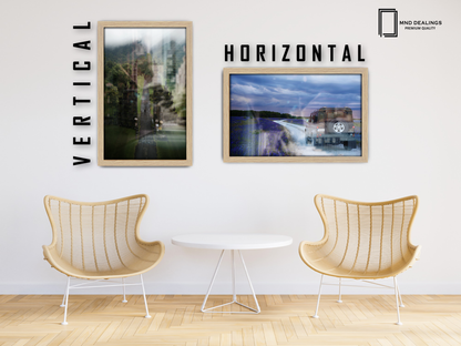 32 x 24 Inch / ( 81.28 x 60.96 CM )  |  Art Frames - MDF
 -  [ Oak ]