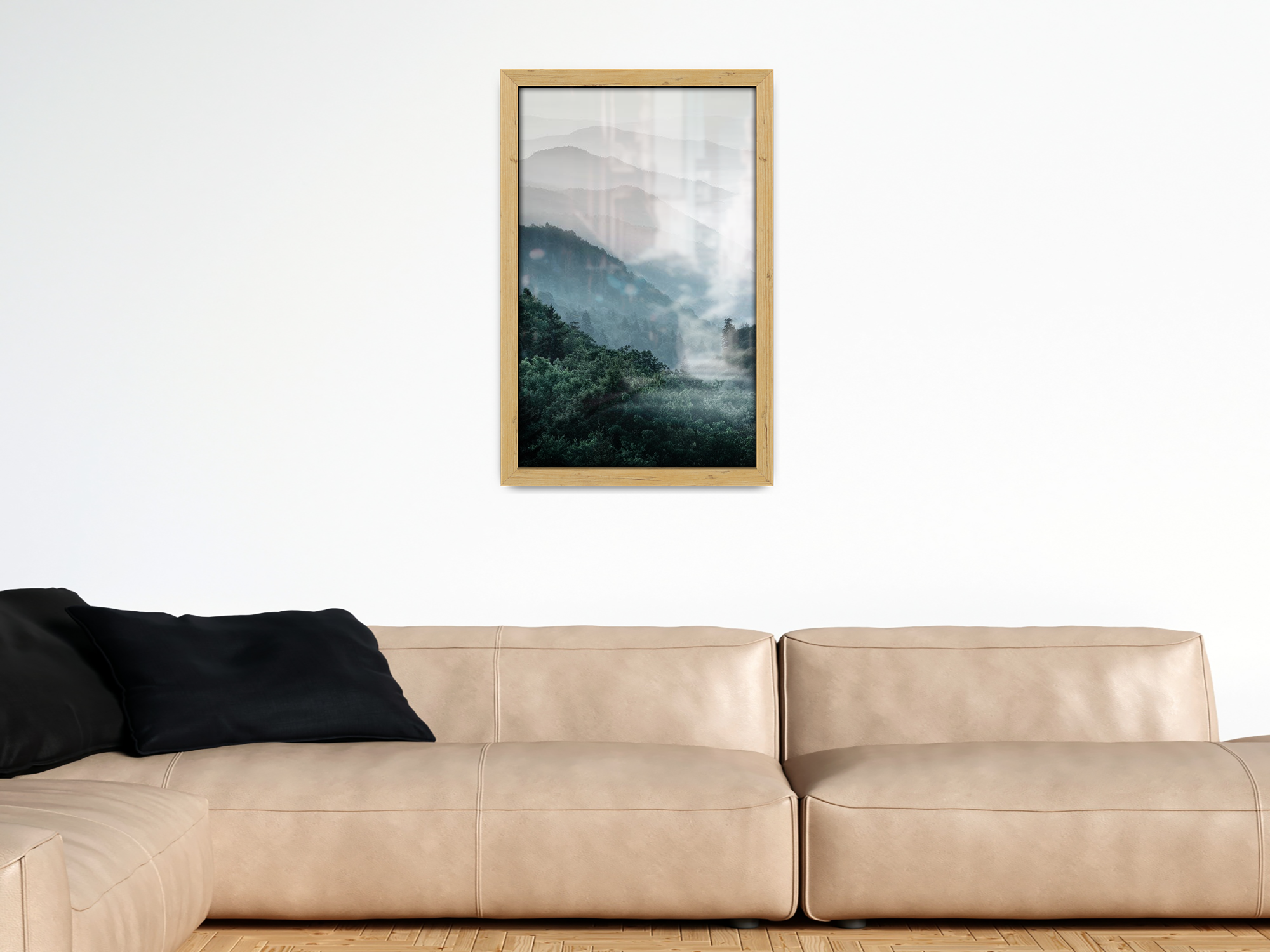 32 x 24 Inch / ( 81.28 x 60.96 CM )  |  Poster Frames - MDF
 -  [ Pine ]
