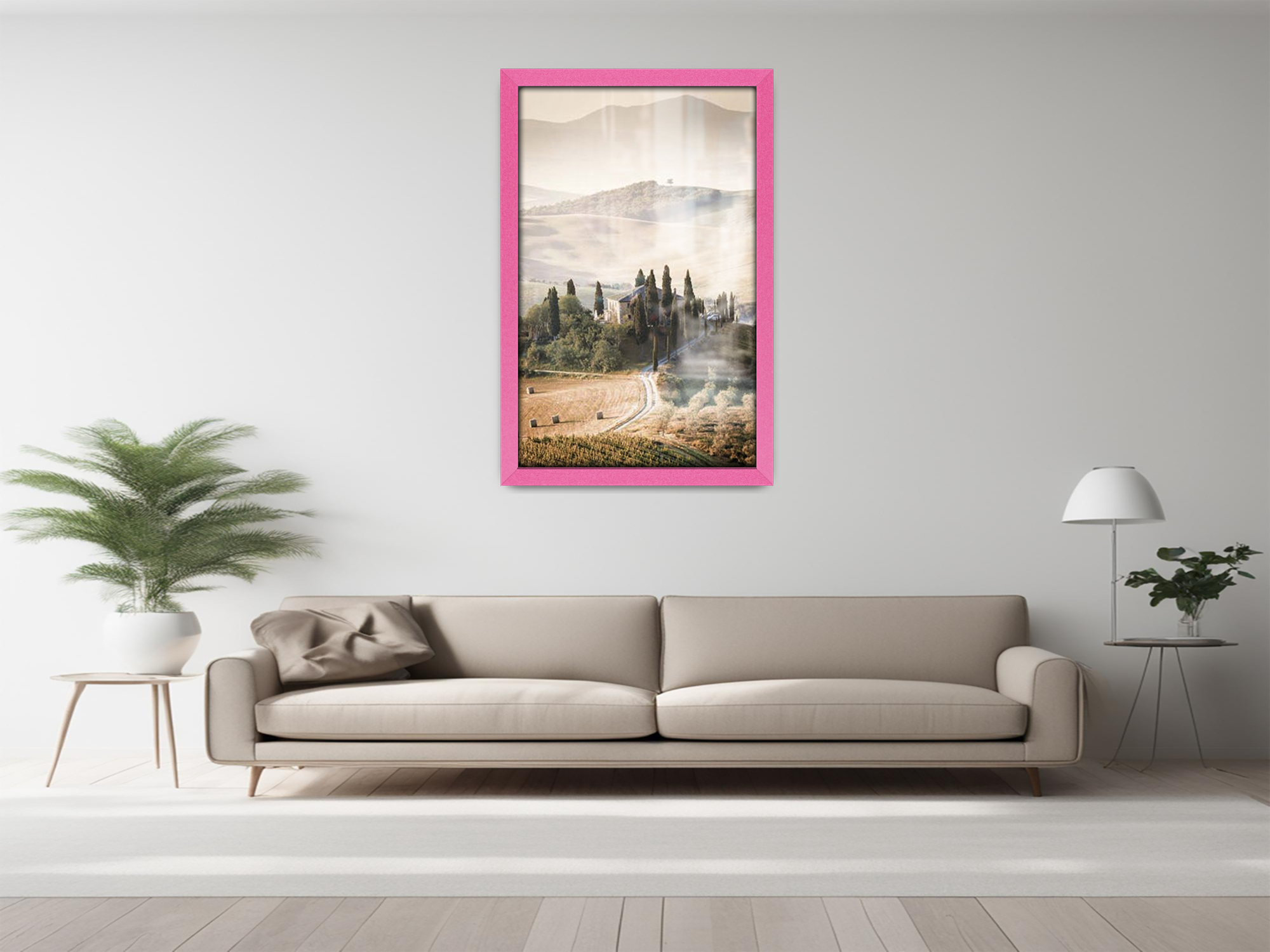 32 x 24 Inch / ( 81.28 x 60.96 CM )  |  Certificate Frames - MDF
 -  [ Pink ]