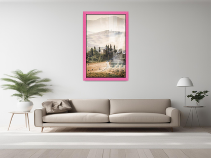 32 x 24 Inch / ( 81.28 x 60.96 CM )  |  Certificate Frames - MDF
 -  [ Pink ]