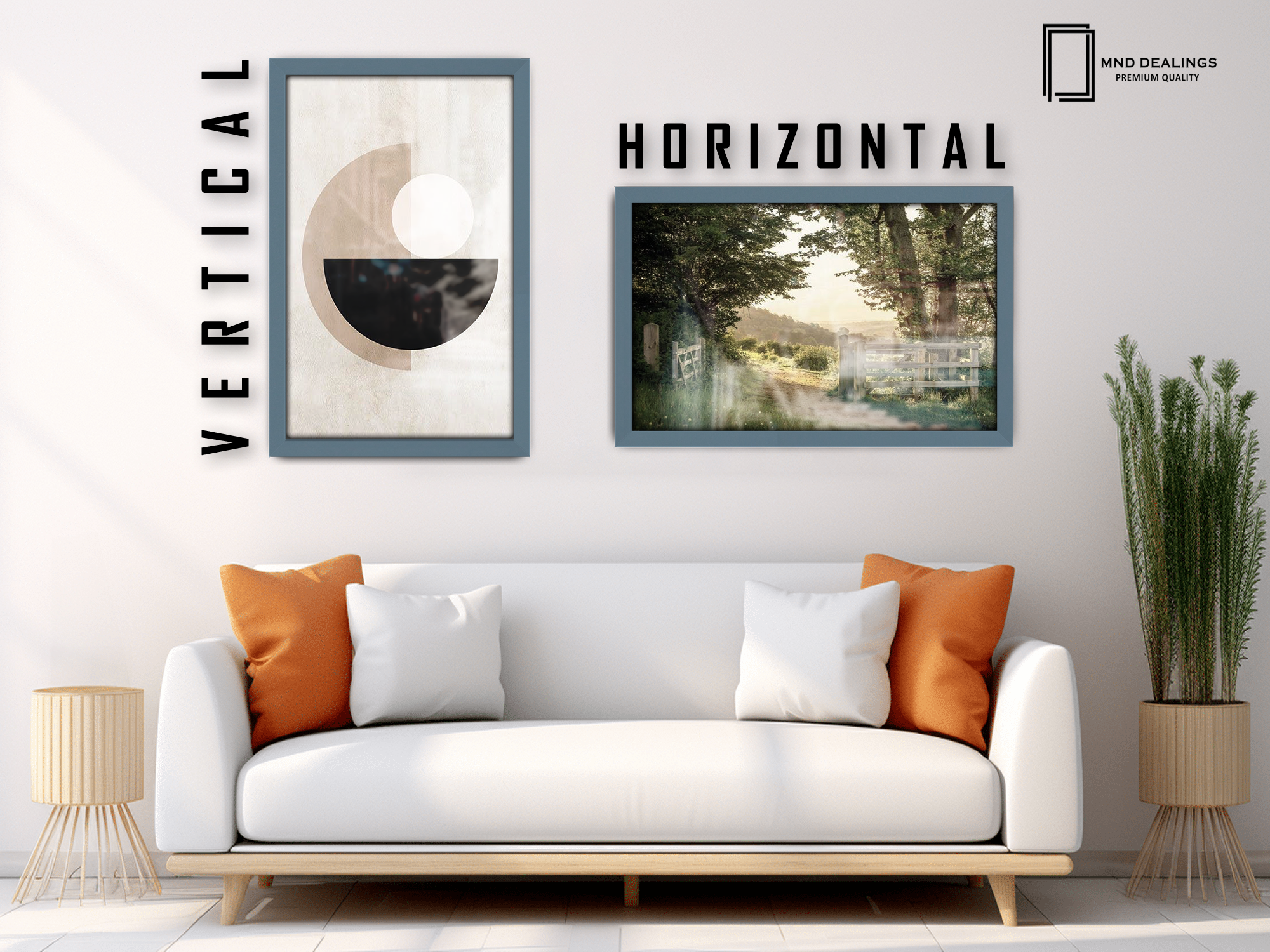 ( 33 x 48 CM ) / 19 x 13 Inch Art Frames - MDF