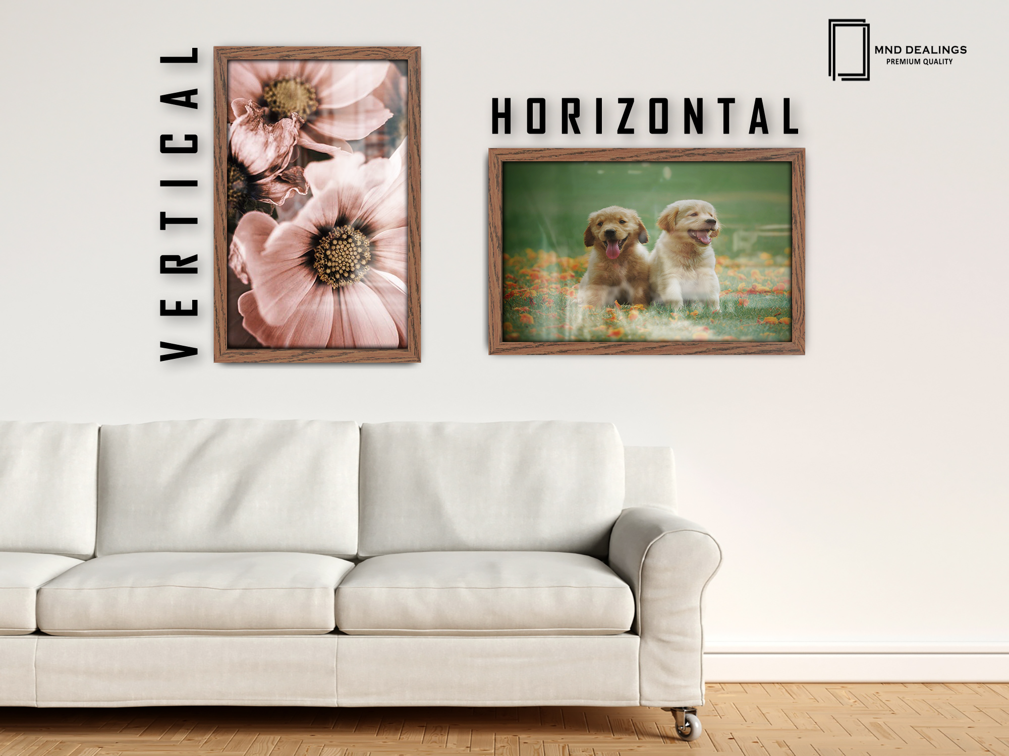 ( 33 x 48 CM ) / 19 x 13 Inch Art Frames - MDF