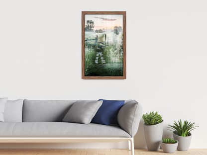 ( 33 x 48 CM ) / 19 x 13 Inch  |  Art Frames - MDF
 -  [ Dark Oak ]