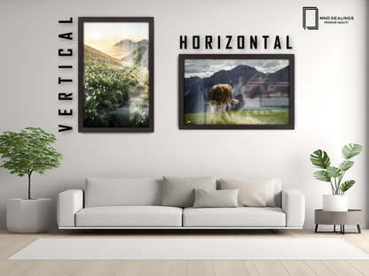 ( 33 x 48 CM ) / 19 x 13 Inch  |  Certificate Frames - MDF
 -  [ Mahogany ]