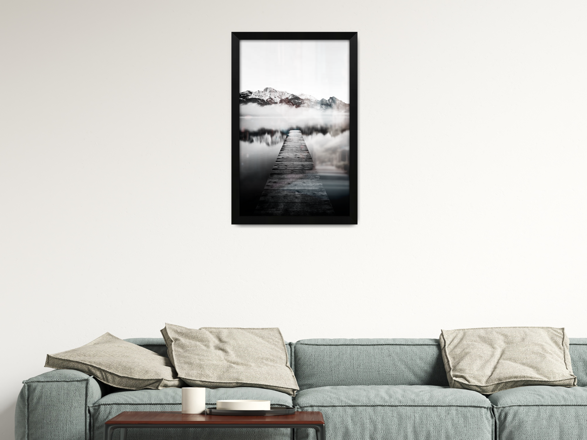 ( 33 x 48 CM ) / 19 x 13 Inch  |  Art Frames - MDF
 -  [ Matt Black ]