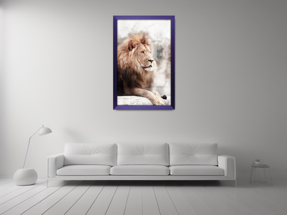( 33 x 48 CM ) / 19 x 13 Inch  |  Poster Frames - MDF
 -  [ Purple ]