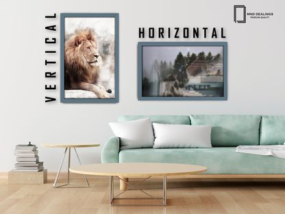 34 x 24 Inch / ( 86.36 x 60.96 CM )  |  Photo Frames - MDF
 -  [ Dark Grey ]